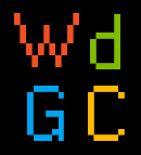 WdGC letters in rectangle shape